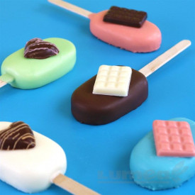 Дървени пръчици за хранене Lolly, 50 бр. - PME - Img 4
