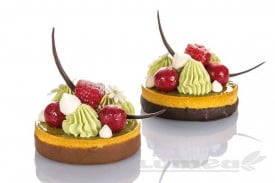 Комплект форми "Tarte Ring Round" ∅ 80mm, 6 броя - SilikoMart - Img 2