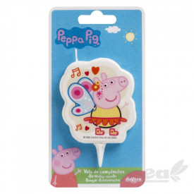 Свещ за рожден ден на Peppa Pig - deKora