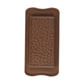 Силиконова форма за шоколад "Love Choco Bar" - SilikoMart