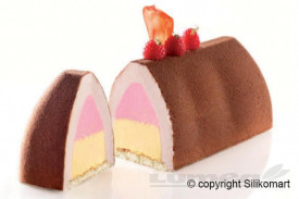 Силиконов модел на матрица Вмъкване на модел Gianduia/1 - SilikoMart - Img 3