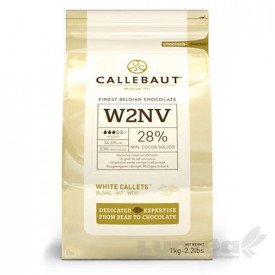 Фин бял шоколад, 1 кг - Barry Callebaut
