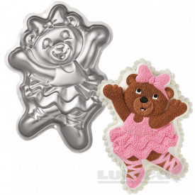 Форма на копие на балерината ursuletul Teddy