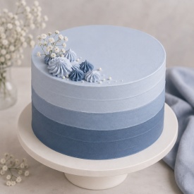 Хранителен гел оцветител Dusty Blue, туба, 30 г - Lumea - Img 4