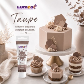 Хранителен гел оцветител Taupe, туба, 30 г - Lumea - Img 2