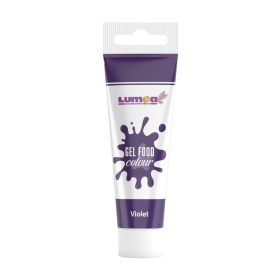 Colorant alimentar gel Mov violet, tub, 30g - Lumea