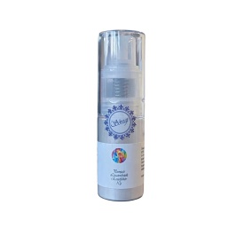 Colorant alimentar pudra de suprafata Alb Argintiu cu pulverizator, 10g - Lumea