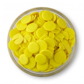 Cuvertura Galbena cu aroma de Lamaie, 250g - Lumea - Img 2