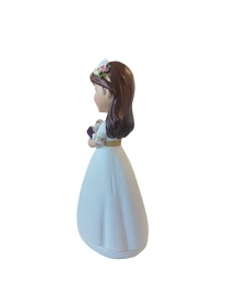 Figurina Fetita Crestina de Comuniune cu Biblia - deKora - Img 2