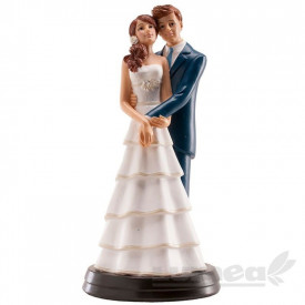 Figurine Mire si Mireasa Tinand unul pe altul - deKora - Img 2