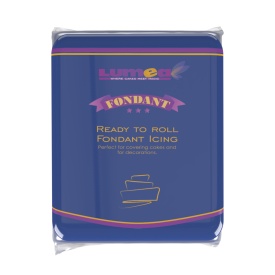 Fondant Albastru Indigo, 500g - Lumea