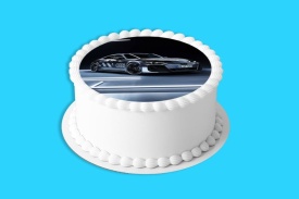 Imagine comestibila tort din Zahar, Audi model 1 - Lumea - Img 4