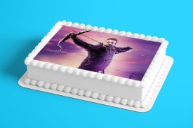 Imagine comestibila tort din Zahar, Hawkeye model 1 - Lumea - Img 2