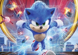 Imagine comestibila tort din Zahar, Sonic model 2 - Lumea - Img 1