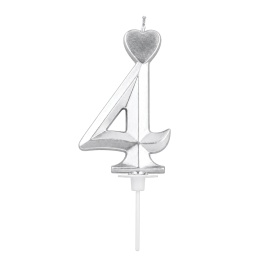 Lumanare Argintiu, nr. "4" - Lumea - Img 2
