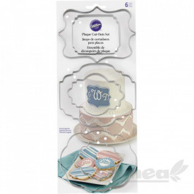 Set decupatoare forma tablite, 6 bucati - Wilton