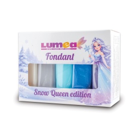 Set fondant Snow Queen mix, 100g x 5 buc. - Lumea