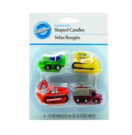 Set lumanari "Construction" vehicule de constructie - Wilton