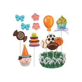 Set sablon pentru Dulciuri, Candy, Ciocolata, 8 modele - Wilton - Img 5