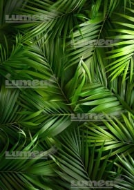 Vafa tort A4 model Frunze Tropicale 1 - Lumea - Img 1