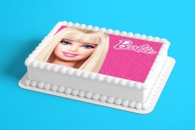 Vafa tort Barbie cu breton - Lumea - Img 2