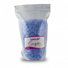 Zahar candel albastru inchis, 800g - Lumea