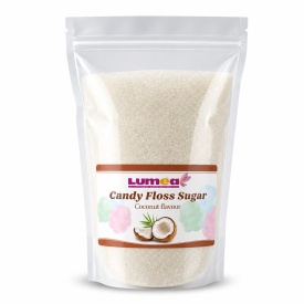 Zahar cu aroma nuca cocos pentru vata de zahar, 1kg - Lumea
