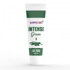 Гел за оцветяване на храни Intense Green, туба, 30 г - Lumea