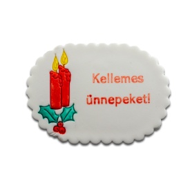 Дъската за захар "Kellemes Ünnepeket" - Светът