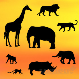 Комплект резачки за животни Safari, 8 части - Patchwork - Img 3