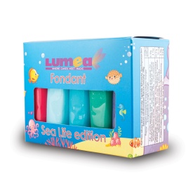 Комплект фондан Sea Life mix, 100g x 5 бр. – Lumea - Img 5