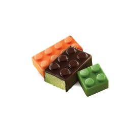 Силиконова форма за шоколад "Choco Block" - SilikoMart - Img 4