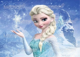 Снимка на ядлива торта от Frozen Sugar, Elsa - The World