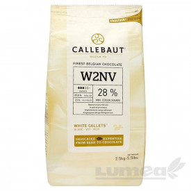 Фин бял шоколад, 2,5 кг - Barry Callebaut