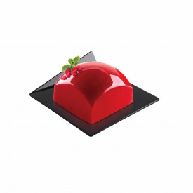 Черни квадратни прибори за хранене, 100 броя - SilikoMart - Img 2