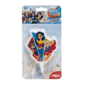 Юбилейна свещ Super Hero Girls - deKora