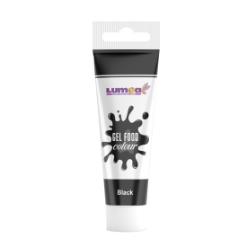 Colorant alimentar gel negru, tub, 30g - Lumea