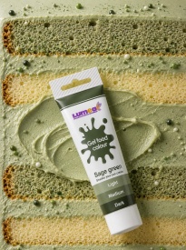 Colorant alimentar gel Verde Salvie, tub, 30g - Lumea - Img 2
