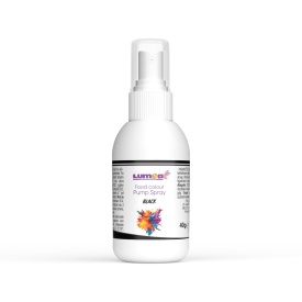 Colorant alimentar lichid Negru pe baza de apa cu pulverizator, 40g - Lumea - Img 2