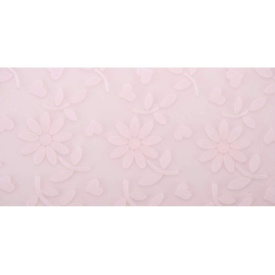 Covoras silicon cu model Flori, 51cm - Wilton - Img 1