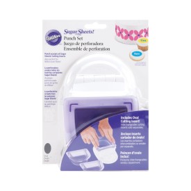 Decupator "Punch set" pentru foi de zahar si pasta flori - Wilton