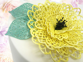 Fantazia 3D силиконов калъп за дантела - Crystal Lace - Img 3