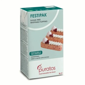 Festipak UHT растителен крем Festipak, 1 литър - Puratos