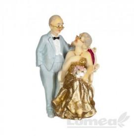 Figurine Mire si mireasa cuplu in varsta