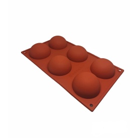 Forma silicon Half-Sphere mare, 7 cm - SilikoMart - Img 2