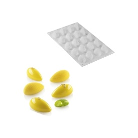 Forma silicon Quenelle 20 cavitati - SilikoMart