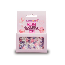 Girl Sprinkle Mix, 40g - Lumea