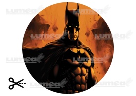 Imagine comestibila tort din Zahar, Batman model 2 - Lumea - Img 3