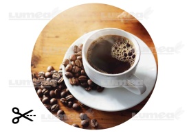 Imagine comestibila tort din Zahar, Cafea model 2 - Lumea - Img 3