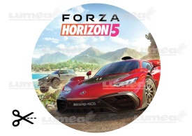 Imagine comestibila tort din Zahar Forza Horizon 5 - Lumea - Img 3